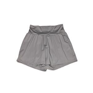 Halara Womens SoftlyZero Airy Super High Waisted Yoga Shorts 5" Inseam Gray